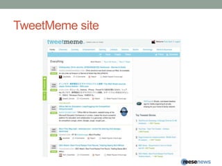 TweetMeme site
