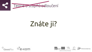 Teorie 6 stupňů odloučení
Znáte ji?
 