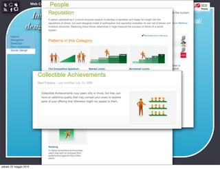 Web Communication and Social Media - Media design 03


                   Interaction
                                                      http://developer.yahoo.com/ypatterns/social/
                 design patterns




sabato 22 maggio 2010
 