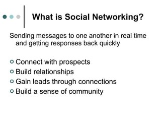 What is Social Networking? ,[object Object],[object Object],[object Object],[object Object],[object Object]