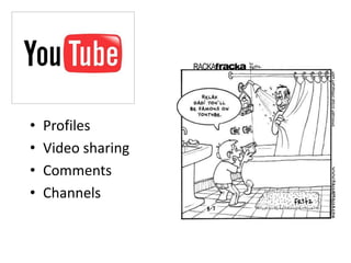 ProfilesVideo sharingCommentsChannels