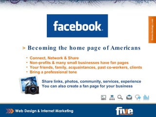 Post & share photos of community expos, events, youth sports teams you sponsor, parades and more. CREATE conversation. 