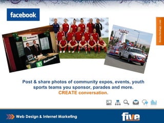 Post & share your PRESS RELEASES online. Post to your website or blog. Promote on your Facebook page 