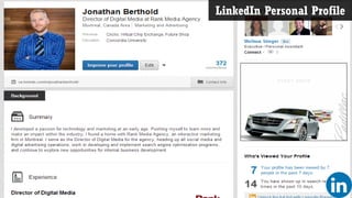 LinkedIn Personal Profile

 
