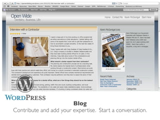 HOW DO I?
•   Communicate well and be
    responsive.

•   Be personable (yet you don’t have
    to get personal).

•   Be yourself, authenticity is in.

•   Make one speciﬁc person in your
    ofﬁce responsible for regularly
    maintaining and monitoring your
    efforts

•   Be patient.                        Rita Zamora - Dental Relationship Marketing
 