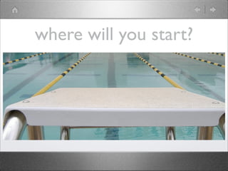 where will you start?
•
 