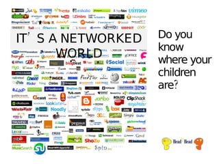 Do you know where your children are? IT’S A NETWORKED WORLD 