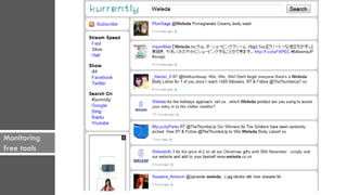Monitoring
free tools
 
