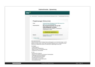 FederhenSchneider – Eigenwerbung




    Vortrag KM:SI Media Forum      Seite / Page 35
 