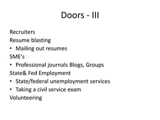 VolunteeringSocial Media as Tool & AttireSocial Media as DoorSwinging DoorSocial Media as Tool