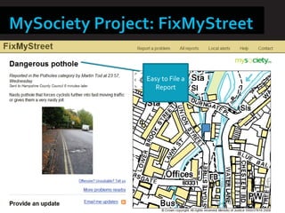 Easy to File a
   Report
 