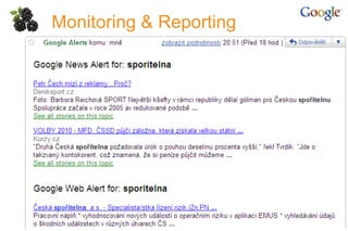 Monitoring & Reporting 