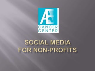 Social Media For Non-Profits 