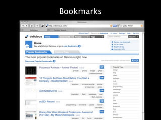 Bookmarks
 