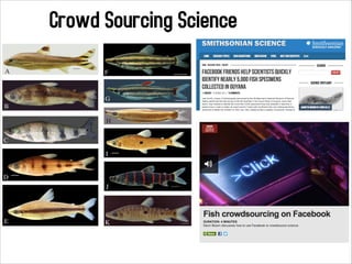 Crowd Sourcing Science

 