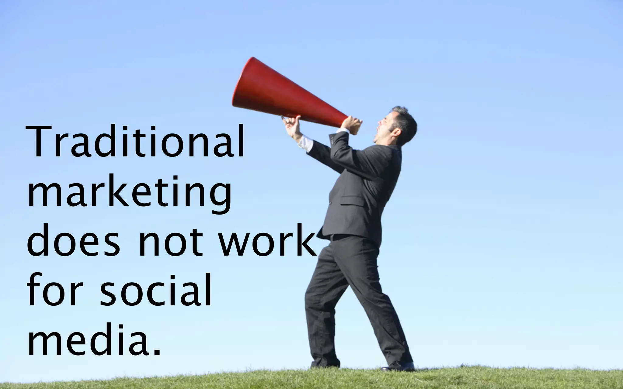 Traditional
marketing
does not work
for social
media.         NORSK DESIGNRÅD
           NORWEGIAN DESIGN COUNCIL
 