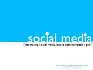 Social Media: Integrating Strategy