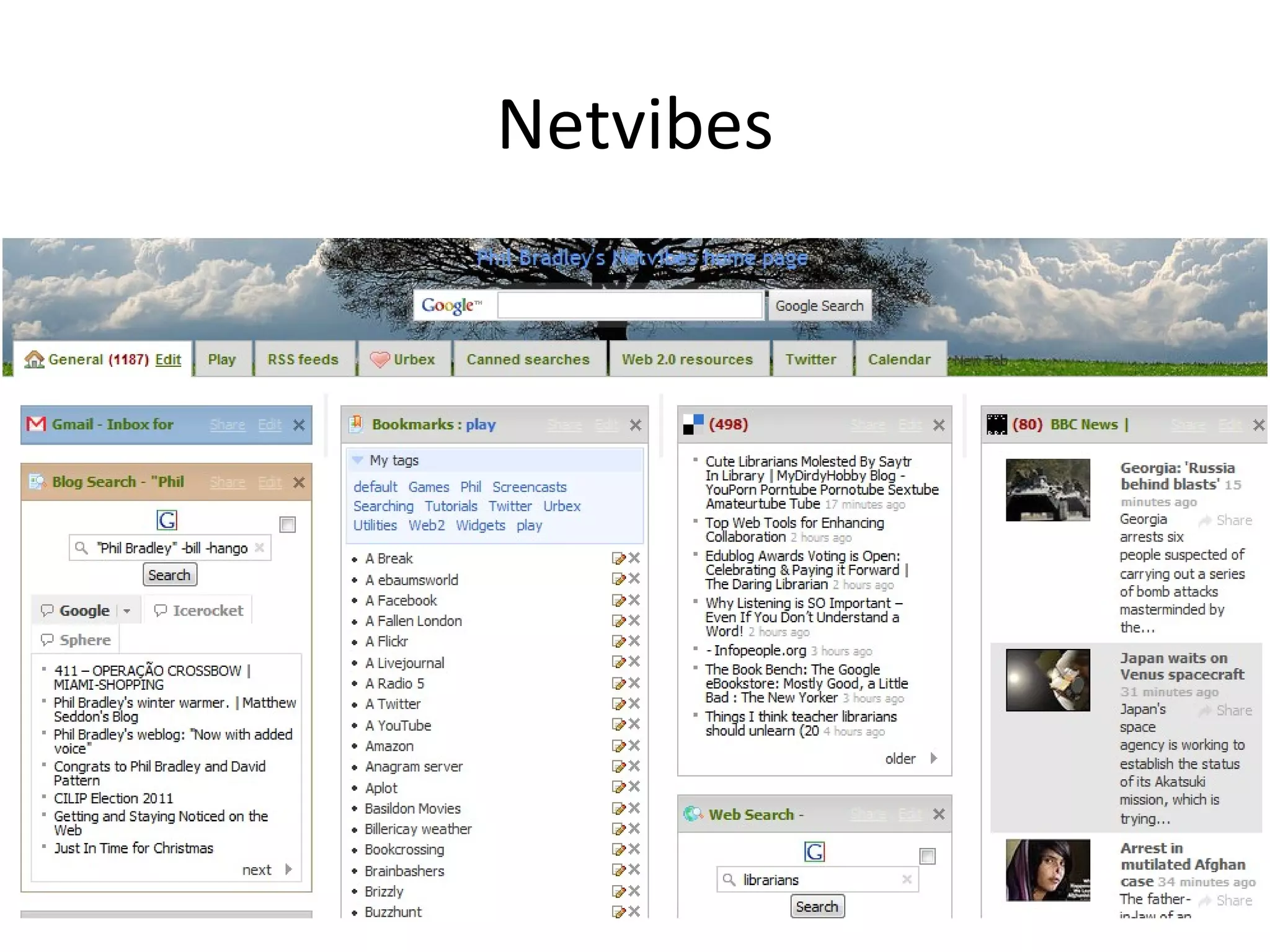 Netvibes
 