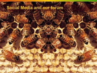 Social Media and our forum




                             24
 