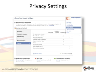 Some FACTS you need to know:Facebook’s 35-54 year old demographic segment increased 276.4% in the past 6 mos55+ age group showed a growth rate of 194.3%-- iStrategic Labs Statistical Report
