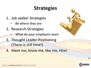 Ideal EmployerWHY?  Get found to get employed.