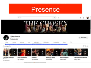 Your YouTube
Presence
 
