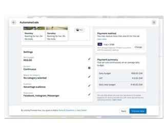 QUESTIONS:
• Where does your
audience reside
• Do you sell online?
• Do you get referrals
online?
• How do people
contact you?
 