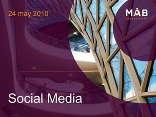 Social Media  24 may 2010 
