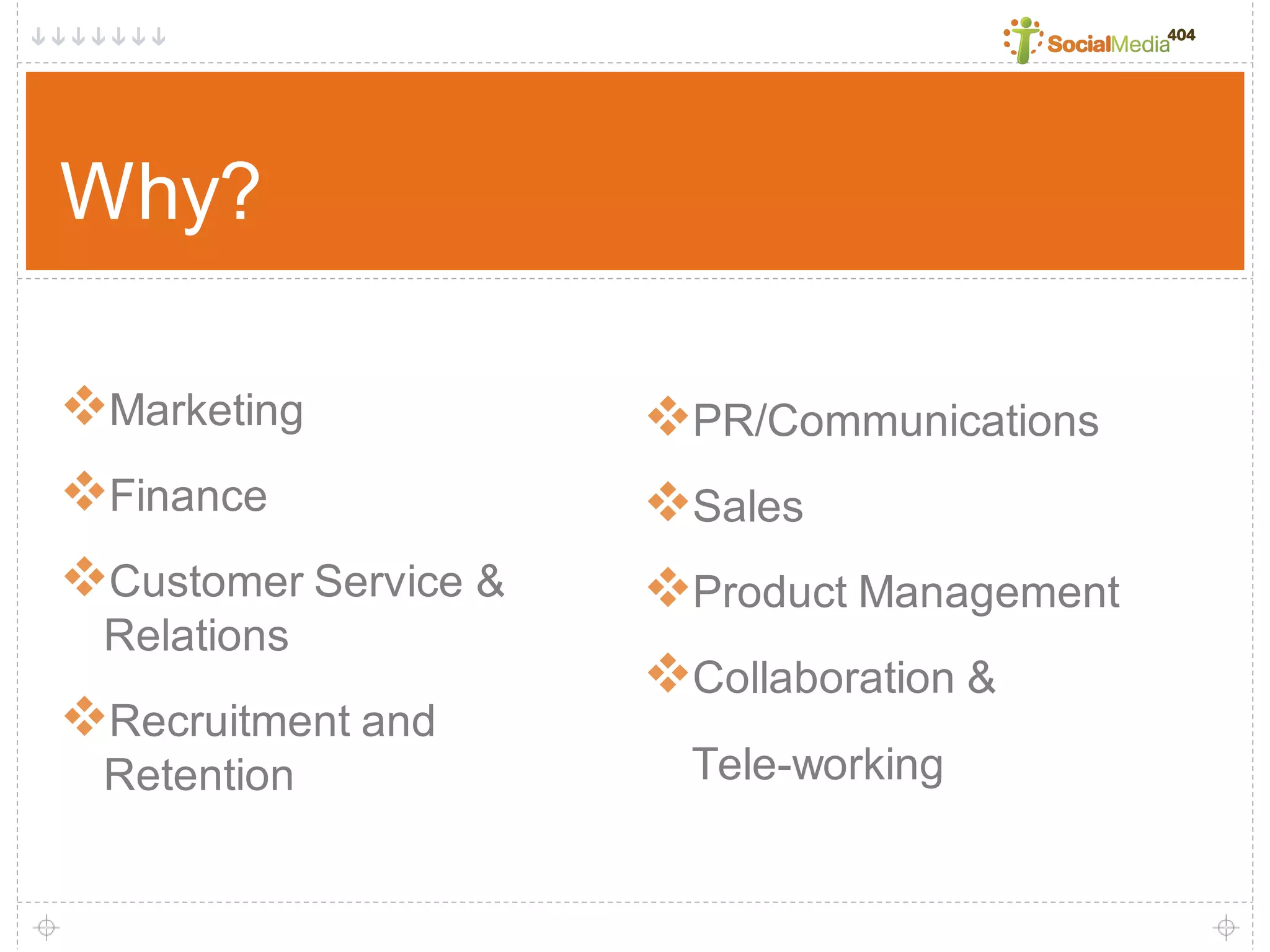 Social Media404 Brown Bag Series