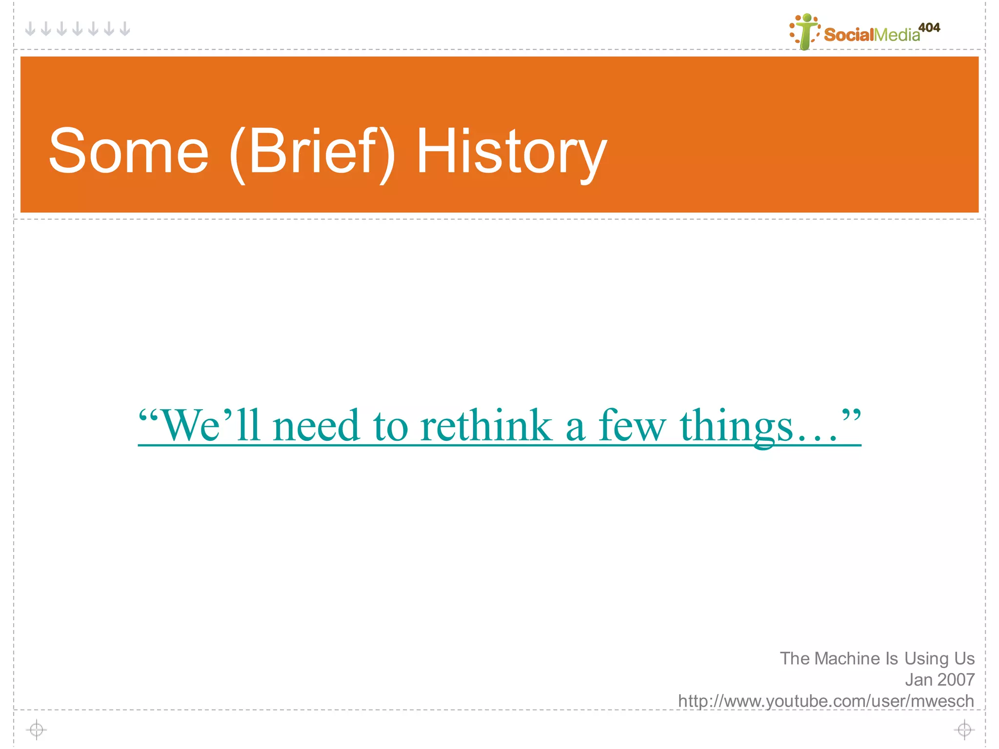 Social Media404 Brown Bag Series