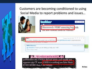 Customers are becoming conditioned to using Social Media to report problems and issues… ©2010 Buzzient, Inc 