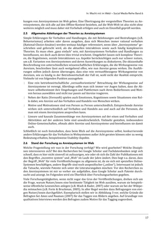 Theorien und Forschung zu Formen und Funktion von Anreizen auf Webplattformen
Abbildung 3: Exemplarische Darstellung von F...