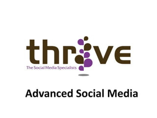 Advanced Social Media 