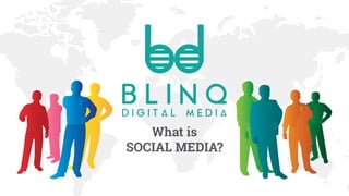 What is
SOCIAL MEDIA?
 