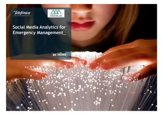 Social Media Analytics for
Emergency Management_
 