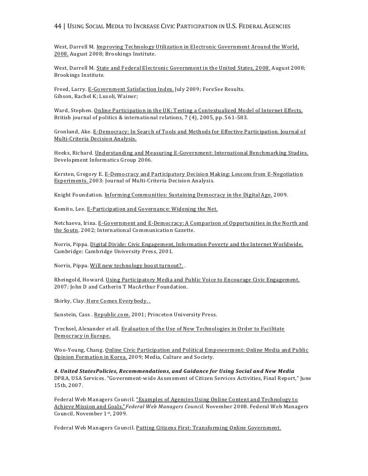 civic activities examples