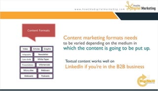 Social Media and Content Marketing overview