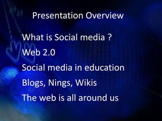 Social media in education | PPTX