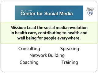 Social media and health | PPT