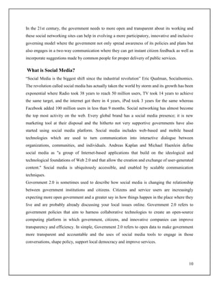 Research on Social media and its importance in political campaign | PDF