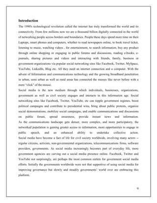 Research on Social media and its importance in political campaign | PDF