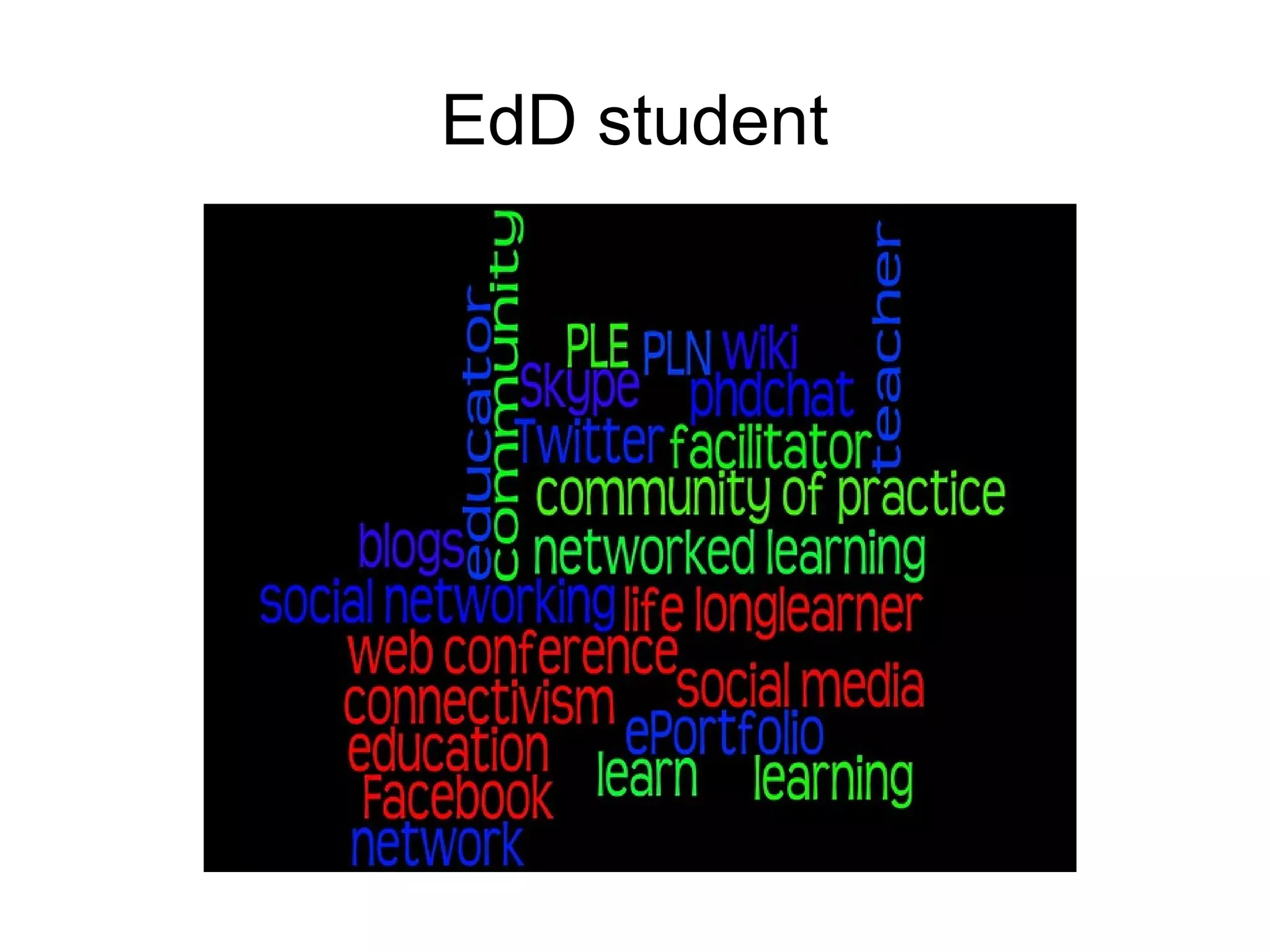 EdD student 
