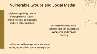 Social media and it's relationship with mental health | PPTX
