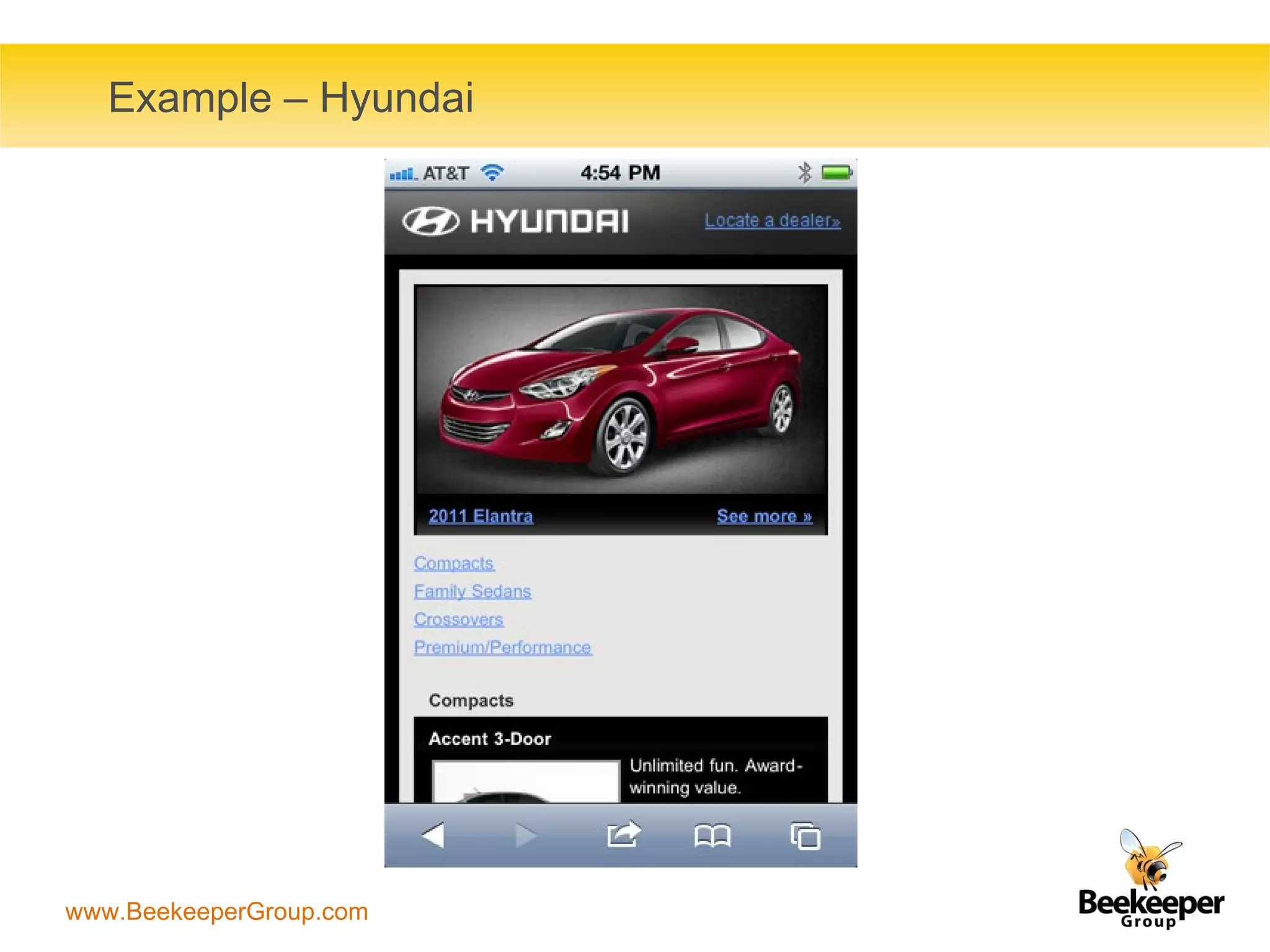 Example – Hyundai 