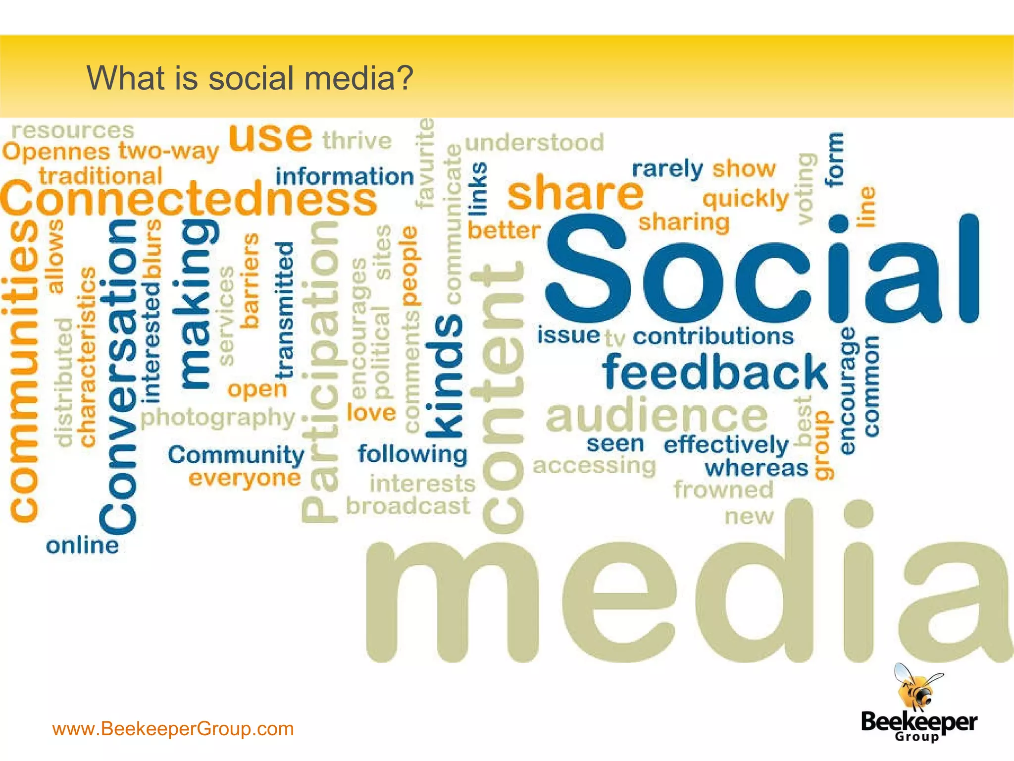 What is social media? 