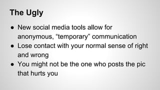 Social media and nursing | PPTX