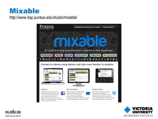 Mixable http://www.itap.purdue.edu/studio/mixable/ 