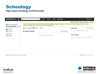 Schoology https://www.schoology.com/home.php   