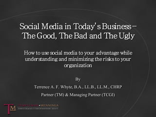 Social media and performance management | PDF