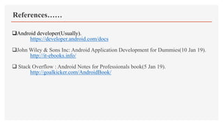 Social Media Android APP | PPTX